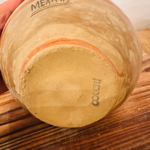 Vintage Tonala Mexican Pottery Vase - Picture 9 of 12